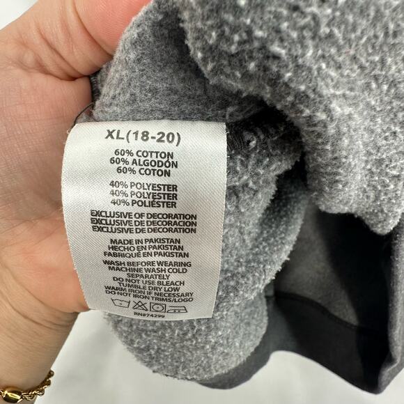 Lifted Research Group Youth XL 18-20 Distressed Graphic Crewneck Sweatshirt Gray - Picture 11 of 11